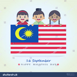 16th September Happy Malaysia Day Illustration Stock Vector (Royalty Free)  476487178 | Shutterstock